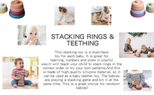 Load image into Gallery viewer, Little Learner Silicone Stackers